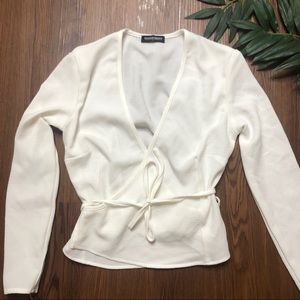 American Apparel Wrap Over Top